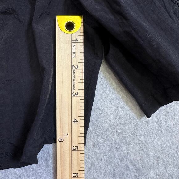 Timber Run Shorts Black Mens L Zip Pockets Elastic Waist Mesh Lined Sports VTG - Picture 11 of 11